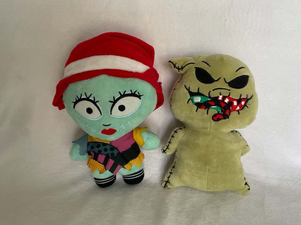 Disney The Nightmare Before Christmas Sally and Oogie Boogie Plush Set